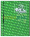 Portfolios  Portfolio Monster Binder - Vert - 16 Pages De 2 Cases