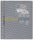 Portfolios  Portfolio Monster Binder - Argent - 16 Pages De 2 Cases