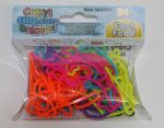  Crazy Bands Crazy Bands - Fluo Fast Food (24 Bracelets)