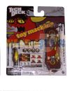 Finger Skate Tech Deck 1 Finger Skate + Accessoires Toy Machine Red