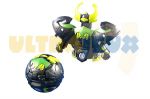 Bakugan � l'unit� Bakugan Gundalian Invaders - Krakix Ventus 620g