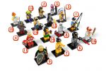 Figurines LEGO Minifigures 3 - 11 - Le Pilote De F1