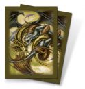 Prot�ges Cartes Format JAP Yu-Gi-Oh! Ultra Pro - Tri-dragon Gold