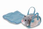 V�tements et accessoires ZhuZhu Pets Porte Hamster Avec Couverture Turquoise