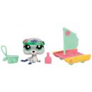 PetShop avec Accessoires Littlest PetShop Le Phoque Et Son Radeau