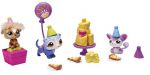PetShop avec Accessoires Littlest PetShop 2488-2489-2490 - L'anniversaire : Cochon D'inde, Souris Et Furet