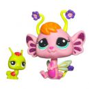 PetShop Duo Littlest PetShop Les Amis F�eriques - 2614 Pens�e 2615 Ami Sauterelle