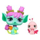 PetShop Duo Littlest PetShop Les Amis F�eriques - 2610 Tulipe 2611 Ami Coccinelle