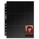 Feuilles de classeur  Lot De 10 Feuilles De Classeur Ultrapro 2x9 Cases Side Load