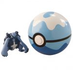 Figurine Pok�mon Clip'n Carry Pok� Ball  - M�gapagos + Scuba Ball