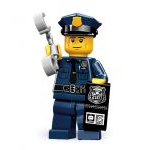 Figurines LEGO Minifigures S�rie 9 - 06 - Le Policier