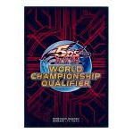 Prot�ges Cartes Format JAP Yu-Gi-Oh! Officiel Konami - World Championship Qualifier Rouge Par 80