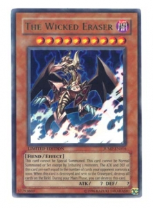 Cartes Cr�atures Sp�ciales The Wicked Eraser