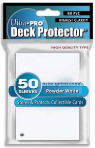Prot�ges Cartes Format JAP Deck Protector Ultrapro - Dos Blanc