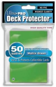 Prot�ges Cartes Format JAP Ultra Pro - Dos Vert