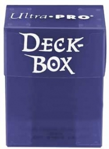 Boites de Rangement Deck Box Ultrapro - Bleu