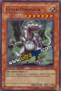 Cartes Cr�atures Sp�ciales Cyber Dinosaur