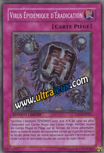 Cartes Pi�ges Sp�ciales Virus �pid�mique D'�radication