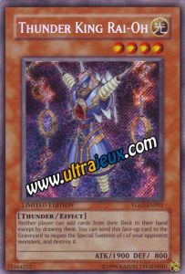 Cartes Cr�atures Sp�ciales Thunder King Rai-oh