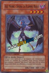 Cartes Cr�atures Sp�ciales Aile Noire - Shura La Flamme Bleue