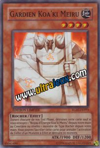 Cartes Cr�atures Sp�ciales Gardien Koa'ki Meiru