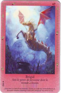 Cartes Sp�ciales Brigid - Carte Promo 2009