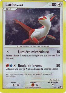 Produits Sp�ciaux Latias Niv.45 - Edition Sp�ciale