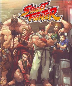 Classeurs Street Fighter Jam (10 Pages 4 Cases)