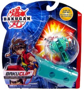 Boosters Packs Bakuclip Clear + Bakugan Vert