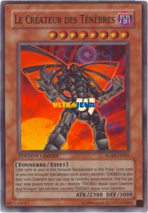 Cartes Cr�atures Sp�ciales Le Cr�ateur Des T�n�bres