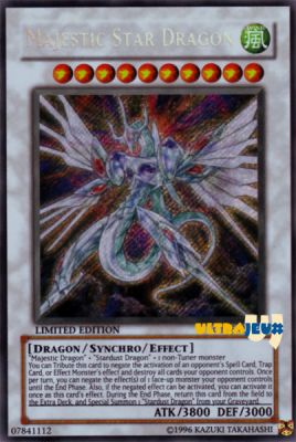 Cartes Sp�ciales Dragon Des Etoiles Majestueux - Majestic Star Dragon