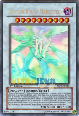Cartes Sp�ciales Dragon Rouge Majestueux - Ghost