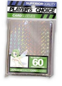 Prot�ges Cartes Format JAP Player's Choice - Holographic Argent