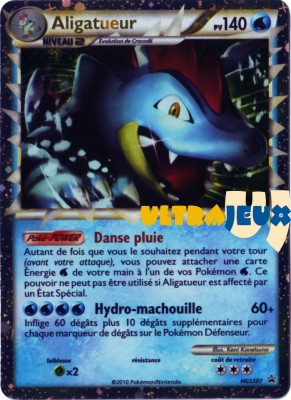 Produits Sp�ciaux Carte Promo Pokemon - Aligatueur Prime - En Fran�ais
