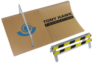 Finger Skate Parks Rampe Avec Barre - Grind Rail Set