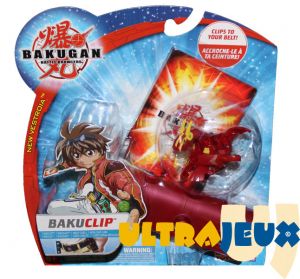 Boosters Packs Bakuclip New Vestroia + Bakugan Rouge