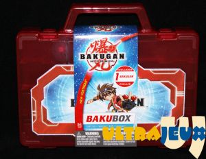 d�riv�s & accessoires Bakubox - Valise De Rangement Bakugan - Rouge