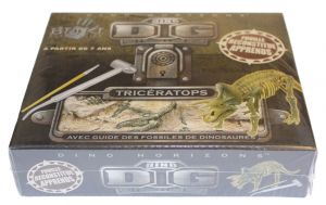 Dino Dig Squelette De Dinosaure � D�terrer - Tric�ratops