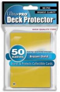 Prot�ges Cartes Deck Protector Ultrapro - Brazen Gold