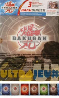 d�riv�s & accessoires Bakubinder - Classeur De Rangement Bakugan - Marron