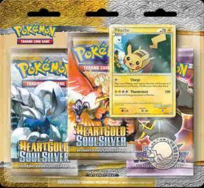 Boosters Fran�ais Pack 3 Boosters Heartgold Soulsilver - C�ur D'or Et �me D'argent