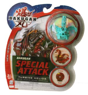 Boosters Packs Bakugan Attaque Sp�ciale - Turbine Helios Ventus