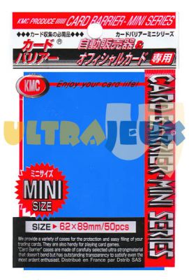 Prot�ges Cartes Format JAP Kmc - Mini Blue ( Bleu )