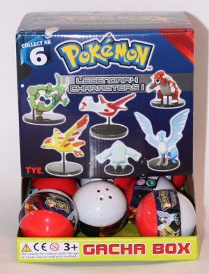 Produits Sp�ciaux Gacha Box Pokemon - Legendary Characters