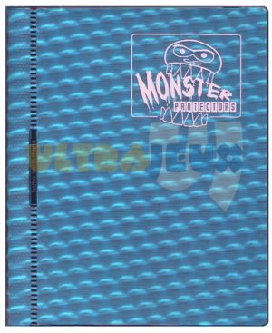 Portfolios Portfolio Monster Binder - Bleu - 16 Pages De 2 Cases