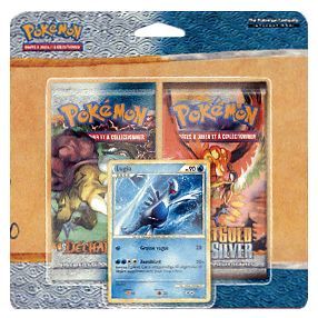Boosters Fran�ais Pack 2 Boosters Heartgold Soulsilver - C�ur D'or Et �me D'argent D�chainement