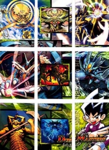 000 poubelle 000 Set Complet Du Puzzle Duelmaster "shadowclash Of Blinding Night "