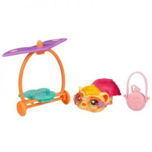 PetShop avec Accessoires Le Cochon D'inde Et Son Parapente