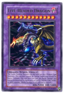 Cartes Cr�atures Sp�ciales Five-headed Dragon