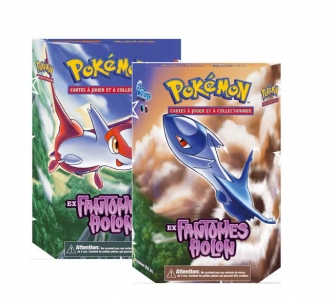  Les 2 Decks Pr�construit Pokemon Brume De Feu Et Deluge - Edition Ex Fantomes Holon (en Fran�ais)